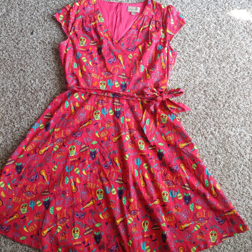 Lindy Bop Day of the Dead Dress